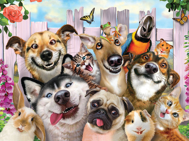 Pet Selfie Howard Robinson 3D Jigsaw Puzzle 10062 500 Piece  24"x18"