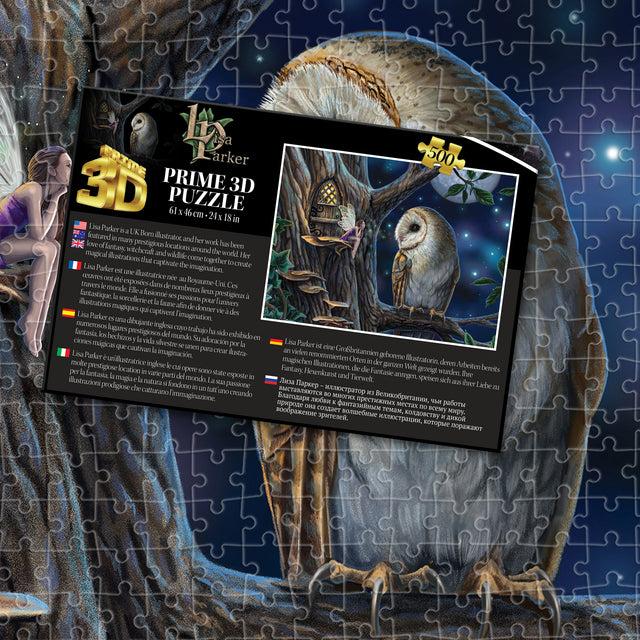 Fair Tales Lisa Parker 3D Jigsaw Puzzle 10398 500 Piece 24"x18"