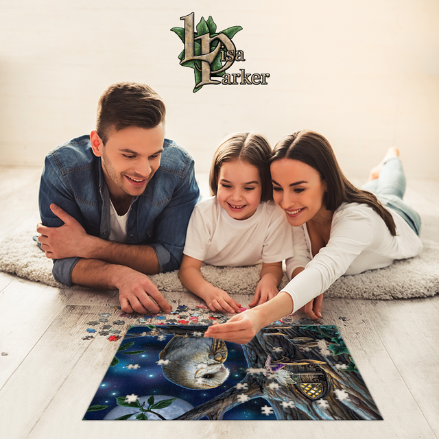 Fair Tales Lisa Parker 3D Jigsaw Puzzle 10398 500 Piece 24"x18"