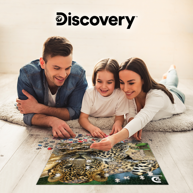 Leopard Discovery 3D Jigsaw Puzzle 10474 500 Piece 24"x18"