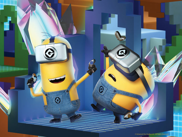Minions Universal 3D Jigsaw puzzle 20573 100 Piece 12" x 9"