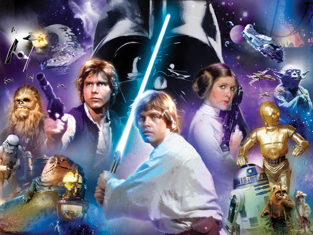 Star Wars Classic 500pc 24x18", Star Wars Classic Jigsaw Puzzle 32637