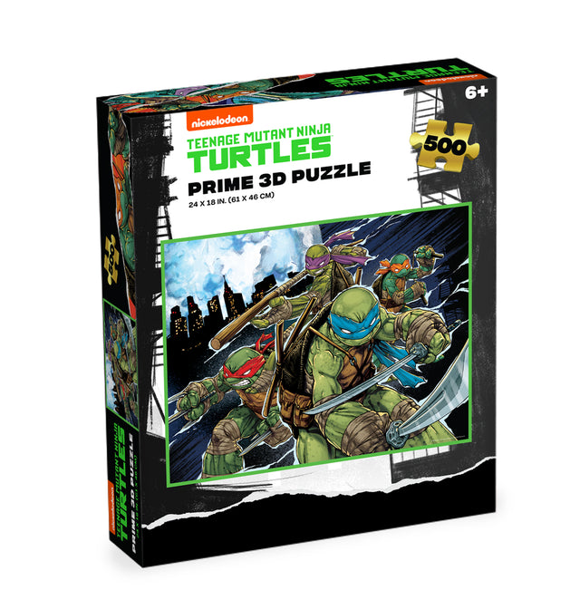 Teenage Mutant Ninja Turtles Nickelodeon 3D Jigsaw puzzle 32721 500peice 24"x18"