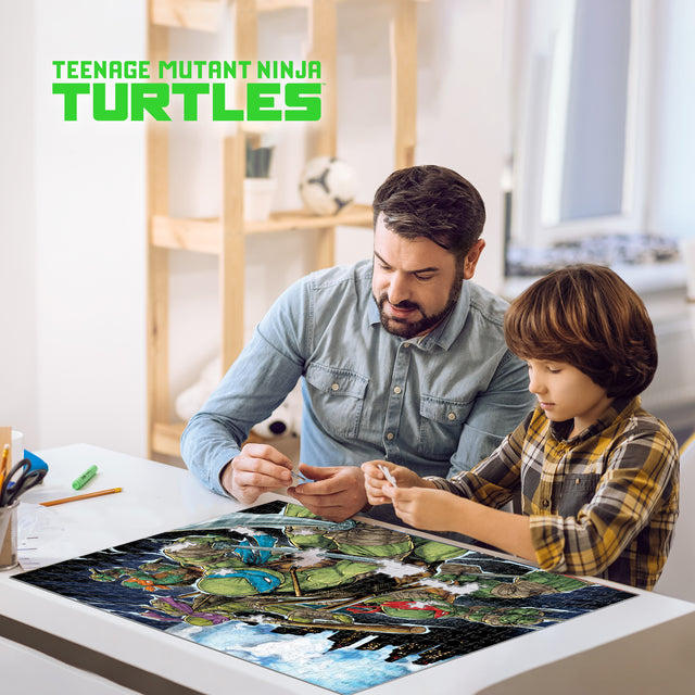 Teenage Mutant Ninja Turtles Nickelodeon 3D Jigsaw puzzle 32721 500peice 24"x18"