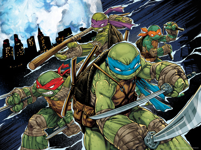 Teenage Mutant Ninja Turtles Nickelodeon 3D Jigsaw puzzle 32721 500peice 24"x18"
