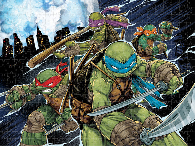 Teenage Mutant Ninja Turtles Nickelodeon 3D Jigsaw puzzle 32721 500peice 24"x18"