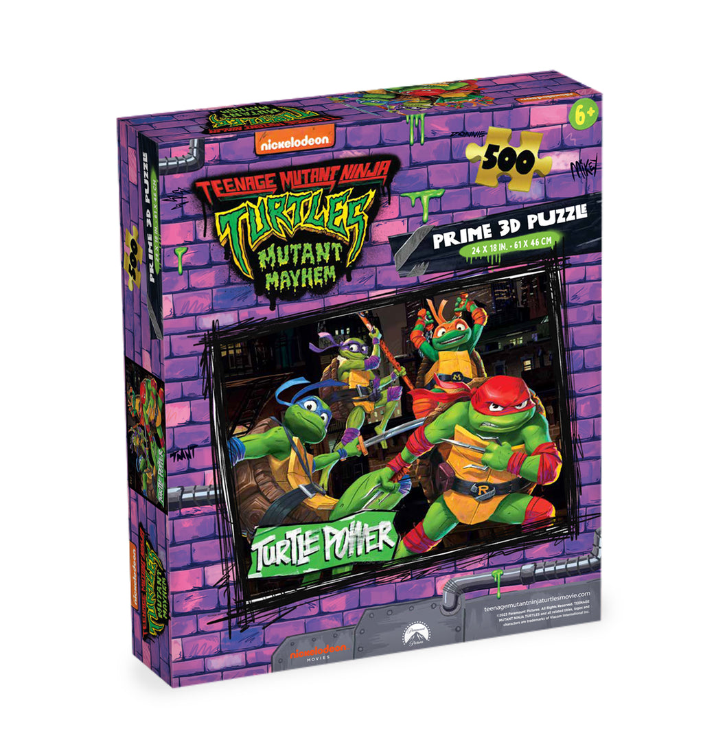Teenage Mutant Ninja Turtles Nickelodeon 3D Jigsaw Puzzle 32767