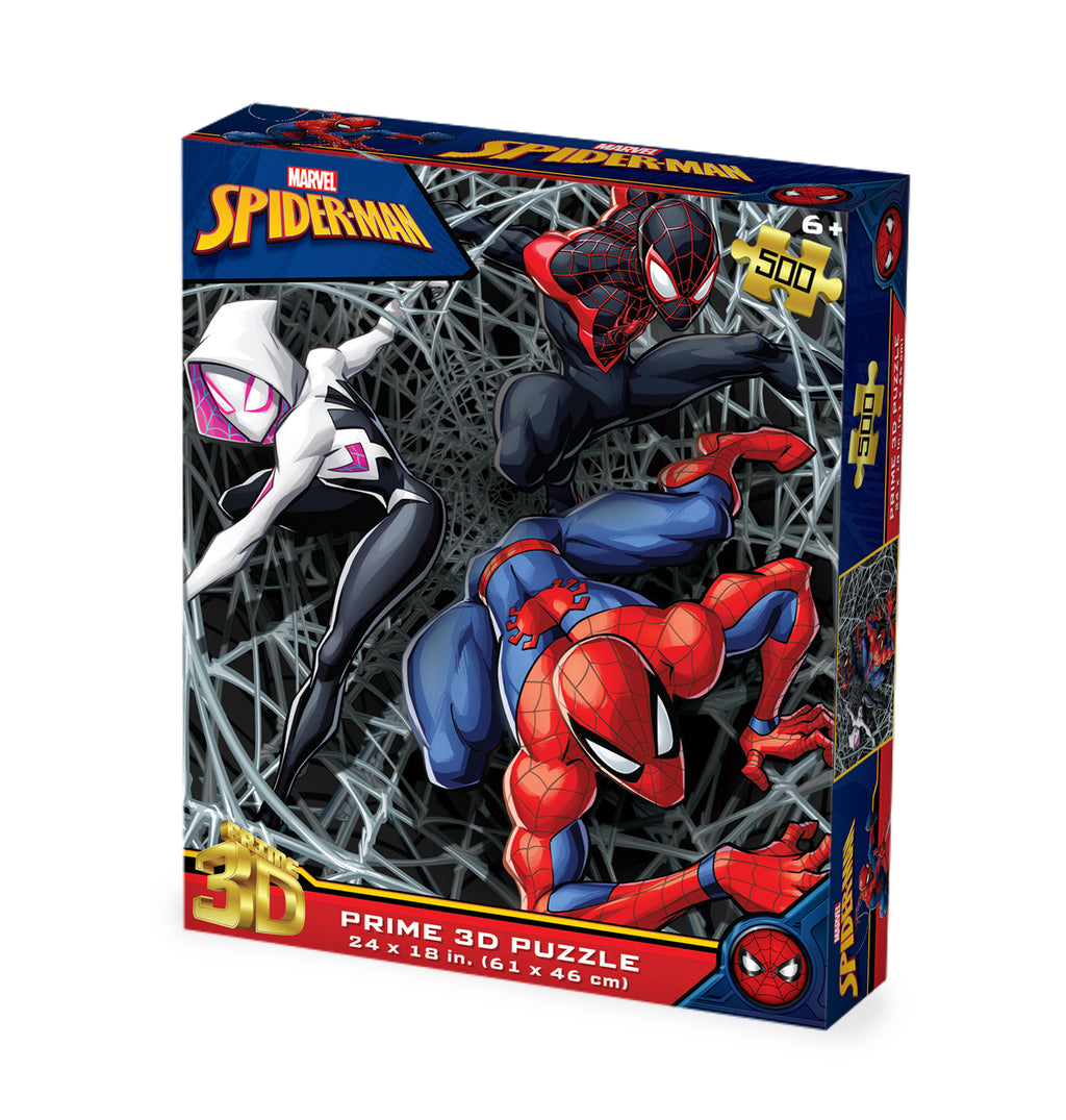 Spider-Man Marvel 3D Jigsaw Puzzle 32803 500 Piece 24