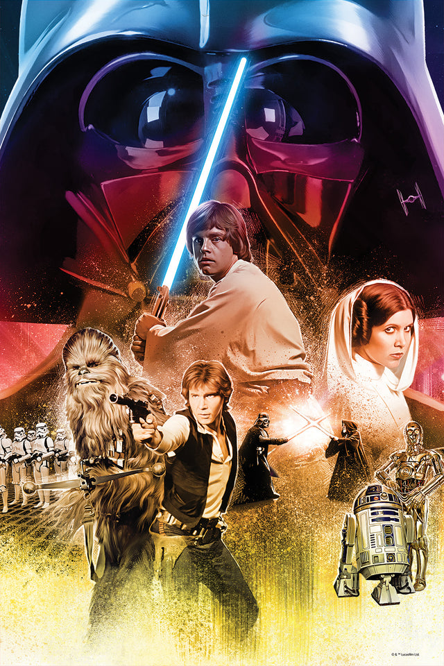 Star Wars Star Wars Classic 300pc 12x18" Jigsaw Puzzle 33148
