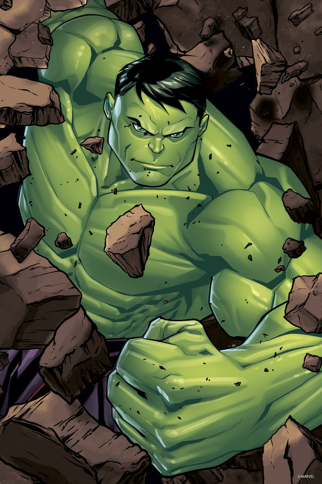 The Hulk Marvel 3D Jigsaw Puzzle in Tin Box Packaging 35583 300 Piece 12"x18"