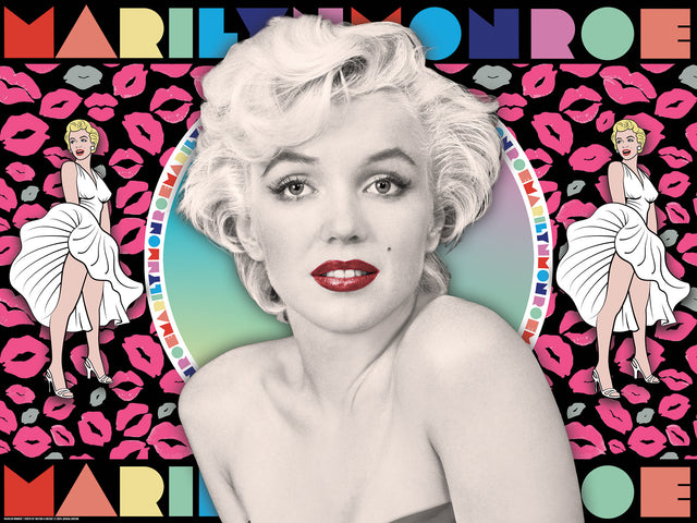 Marilyn Monroe 3D/2D Jigsaw Puzzle 37520 500 Piece 24"x18"