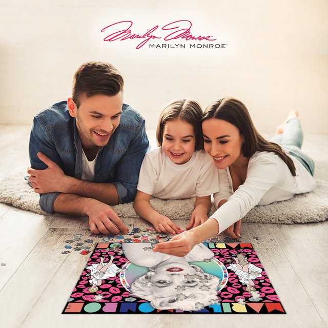 Marilyn Monroe 3D/2D Jigsaw Puzzle 37520 500 Piece 24"x18"