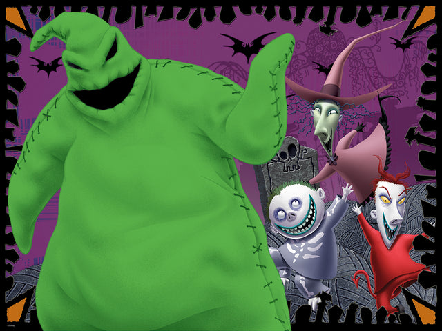 3D/2D Disney The Nightmare Before Christmas 500pc 24x18" Jigsaw Puzzle 37557