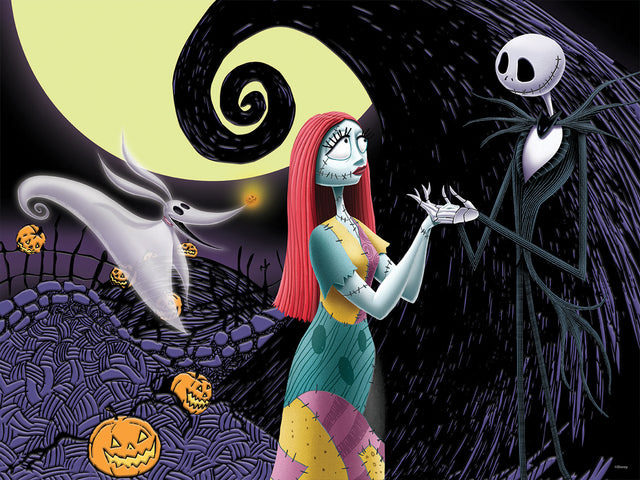 3D/2D Disney The Nightmare Before Christmas 500pc 24x18" Jigsaw Puzzle 37557
