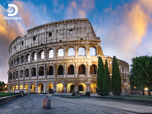Puzzlr The Colosseum, Rome Discovery 3D Jigsaw Puzzle 10106 500pc 24x18"