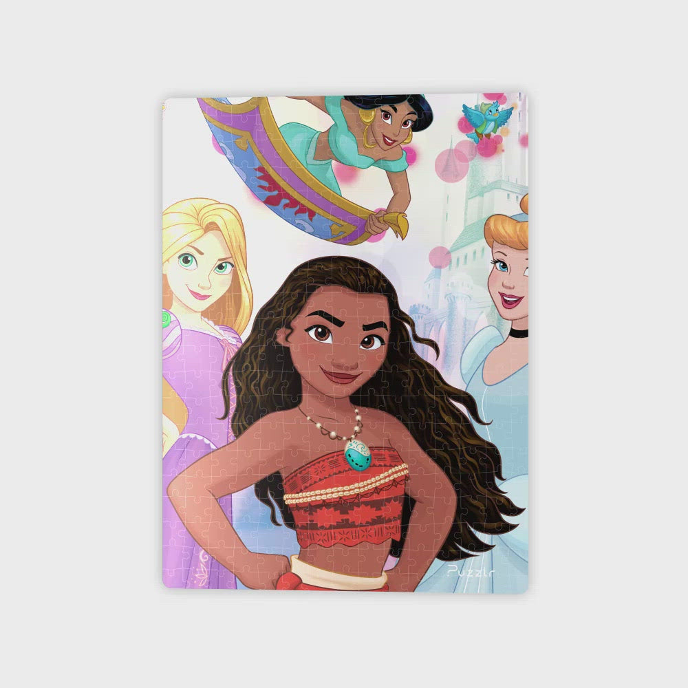 Puzzlr Princess Disney 3D Jigsaw Puzzle 33038 200pc 18x12"