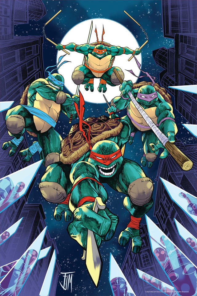 TMNT 3D Jigsaw Puzzle 33215 150pc 12x18"
