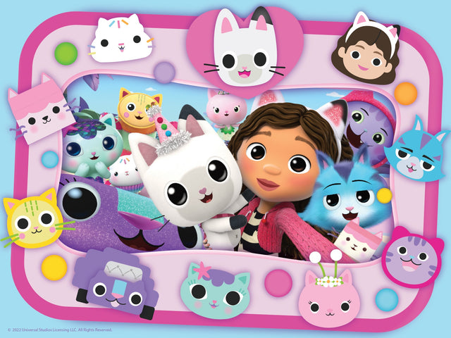 Gabby Dollhouse 3D Jigsaw Puzzle 44009 24pc 12x9"