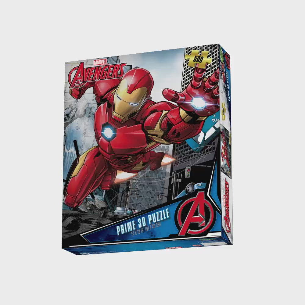 3D Puzzle Spider-Man Prime 3D Puzzles Set of 2 Puzzles 500pc Each Fast  Shipping!