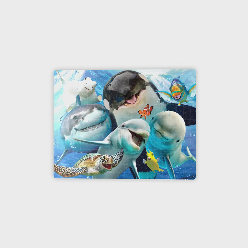 Puzzlr Ocean Selfie Howard Robinson 3D Jigsaw Puzzle 10996 150pc