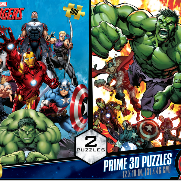 10227 Marvel Avengers 2 -Pack Children's 3D Puzzle 10227 200pc