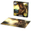3D/2D Universal Jurassic World Ceratosaurus/Giganotosaurus 500pc 24x18" Jigsaw Puzzle 37546