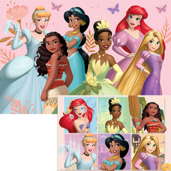 3D/2D Disney Princess 200pc 12x18