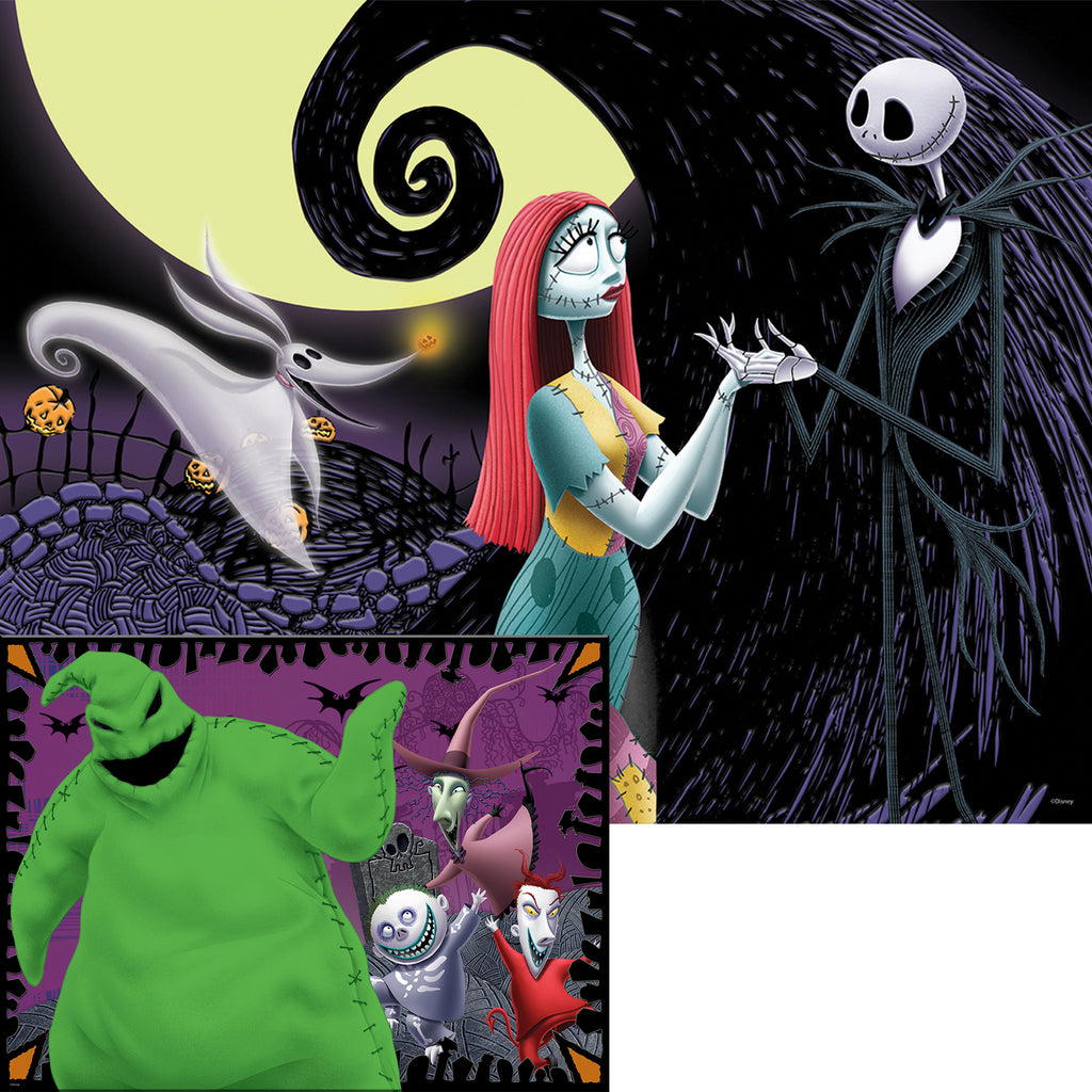 3D/2D Disney The Nightmare Before Christmas 500pc 24x18