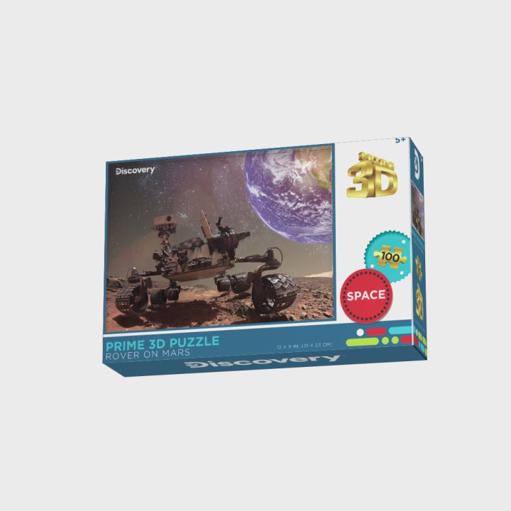 Puzzlr Rover on Mars Discovery 3D Jigsaw Puzzle 10659 100pc 12x9