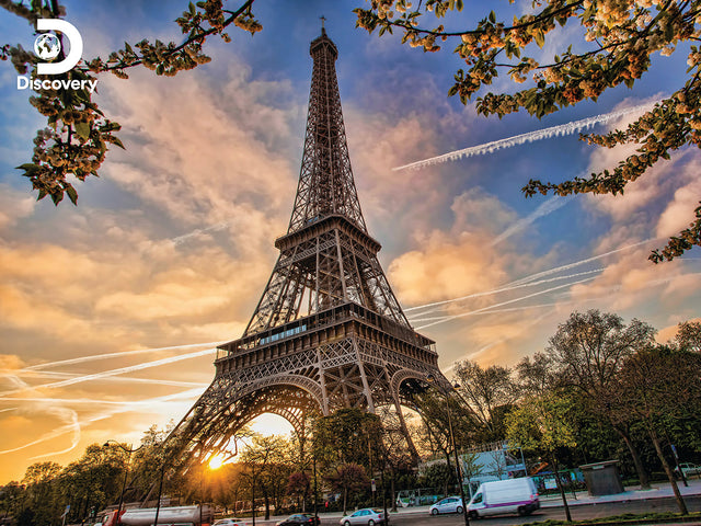 Puzzlr Eiffel Tower, Paris Discovery 3D Jigsaw Puzzle 10080 500pc 24x18