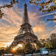 Puzzlr Eiffel Tower, Paris Discovery 3D Jigsaw Puzzle 10080 500pc  24x18"