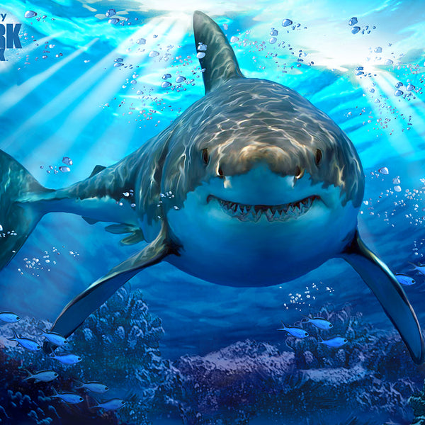 Puzzlr Great White Shark Discovery - Shark Week 3D Jigsaw Puzzle