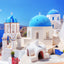 Puzzlr Santorini, Greece Discovery 3D Jigsaw Puzzle 10443 500pc  24x18"