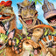 Puzzlr Dinosaur Selfie Howard Robinson 3D Jigsaw Puzzle 10776 100pc 12x9"