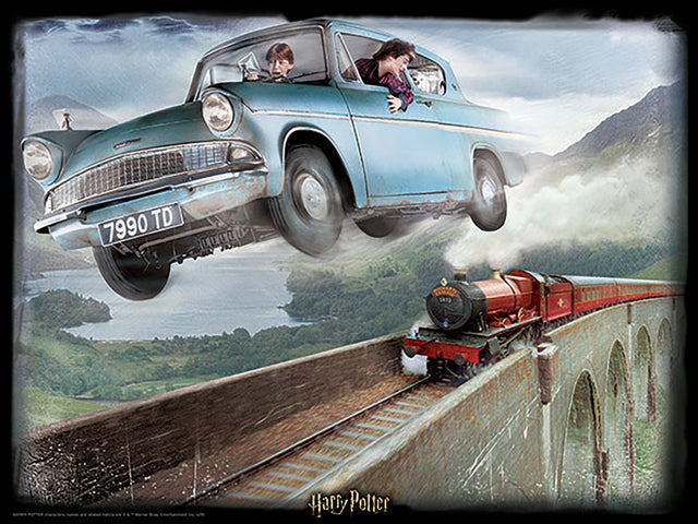 Puzzlr Ford Anglia Harry Potter 3D Jigsaw Puzzle 32512 500pc 24x18"