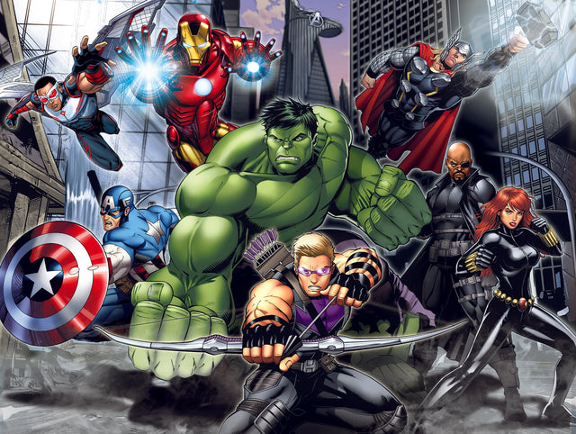 Puzzlr Avengers Marvel 3D Jigsaw Puzzle 32549 500pc 24x18"