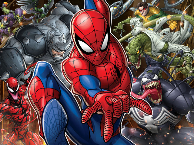 Puzzlr Spider Man Marvel 3D Jigsaw Puzzle 32552 500PC 24x18"