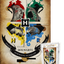 Puzzlr 4 Houses Harry Potter 3D Jigsaw Puzzle in Tin Book Packaging 35618 300pc 18x12"