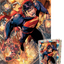Puzzlr Superman DC Comics 3D Jigsaw Puzzle in Tin Book Packaging 35622 300pc 18x12"