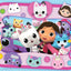 Gabby Dollhouse 3D Jigsaw Puzzle 44009 24pc 12x9"