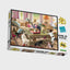 Dogs in the Living Room Giordano 3D Jigsaw Puzzle 10458 500 Piece 24"x18"